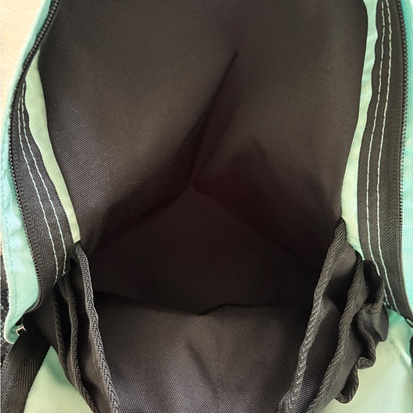 PINK Victoria's Secret Teal and Black Bag with Modern Design - Picture 5 of 16